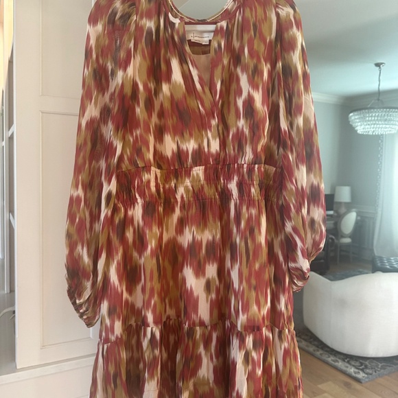 Anthropologie The Long-Sleeve Somerset Mini Dress size XL - Picture 2 of 6